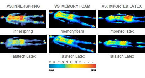 north hollywood latex mattress 